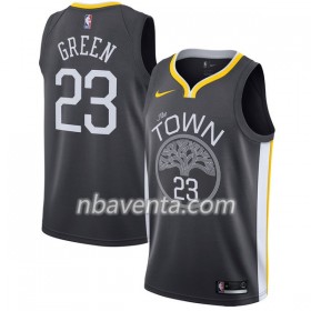 Camiseta Hombre Golden State Warriors Draymond Green 23 Nike 2017-18 Negro Swingman